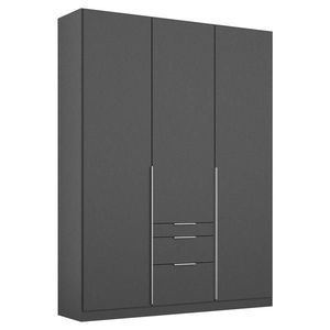 Rauch Möbel SKRIŇA S OTOČNÝMI DVERAMI, sivá, 136/229/54 cm vyobraziť