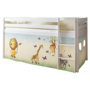 MID.YOU VYVÝŠENÁ POSTEĽ, 90/200 cm viacfarebná, biela vyobraziť