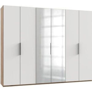 MID.YOU SKRIŇA S OTOČNÝMI DVERAMI, biela, farba duba, 300/236/58 cm vyobraziť