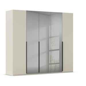 Rauch Möbel SKRIŇA S OTOČNÝMI DVERAMI, sivá, šampanská, 251/223/61 cm vyobraziť