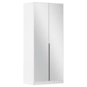 Rauch Möbel SKRIŇA S OTOČNÝMI DVERAMI, strieborná, biela, tmavosivá, 91/229/54 cm vyobraziť