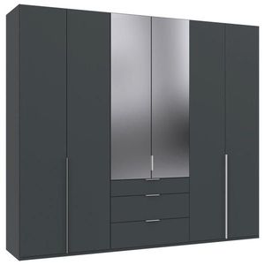 MID.YOU SKRIŇA S OTOČNÝMI DVERAMI, grafitová, 270/236/58 cm vyobraziť