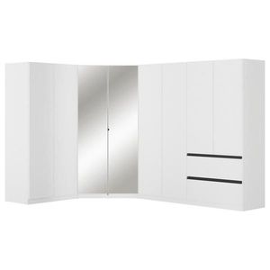 Rauch Möbel ROHOVÁ ŠATNÍKOVÁ SKRIŇA, biela, 208/197/298 cm vyobraziť