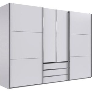 MID.YOU ŠAT. SKRIŇA S POSUV. DVERAMI, biela, 300/216/65 cm vyobraziť