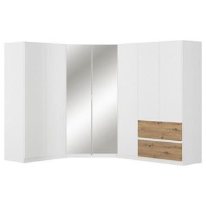 Rauch Möbel ROHOVÁ ŠATNÍKOVÁ SKRIŇA, biela, dub artisan, 208/197/253 cm vyobraziť