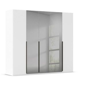 Rauch Möbel SKRIŇA S OTOČNÝMI DVERAMI, sivá, biela, 251/223/61 cm vyobraziť