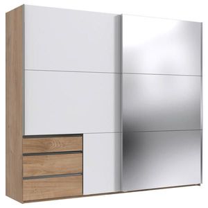 MID.YOU ŠAT. SKRIŇA S POSUV. DVERAMI, biela, farba duba, 250/216/65 cm vyobraziť