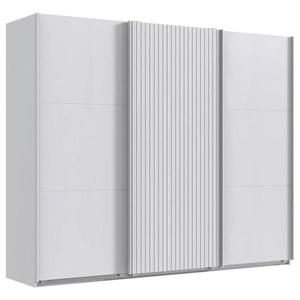 MID.YOU ŠAT. SKRIŇA S POSUV. DVERAMI, biela, 250/216/65 cm vyobraziť