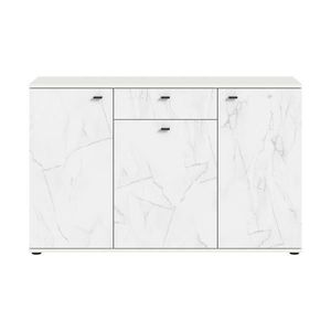 MID.YOU KOMODA, biela, 138/87/40 cm vyobraziť