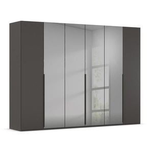 Rauch Möbel SKRIŇA S OTOČNÝMI DVERAMI, grafitová, sivá, 301/223/61 cm vyobraziť