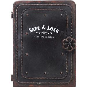 Kare-Design SKRINKA NA KĽÚČE, čierna, biela, tmavohnedá vyobraziť