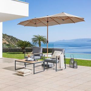 Ambia Garden DVOJITÝ SLNEČNÍK 208/236/400 cm vyobraziť