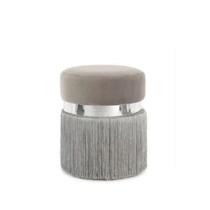 TABURETKA, kov, textil, kompozitné drevo, 38/45/38 cm vyobraziť