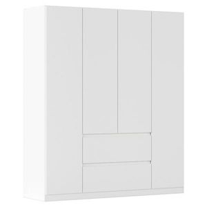 Rauch Möbel SKRIŇA S OTOČNÝMI DVERAMI, biela, 181/210/54 cm vyobraziť