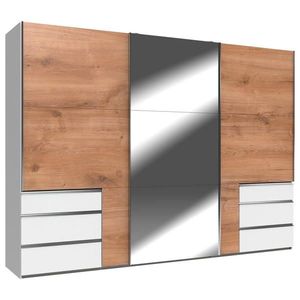 MID.YOU ŠAT. SKRIŇA S POSUV. DVERAMI, biela, farba duba, 300/216/65 cm vyobraziť