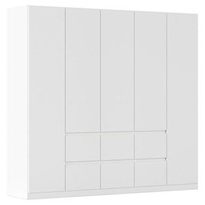 Rauch Möbel SKRIŇA S OTOČNÝMI DVERAMI, biela, 226/210/54 cm vyobraziť