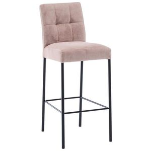 Xora BAROVÁ STOLIČKA, čierna, staroružová vyobraziť