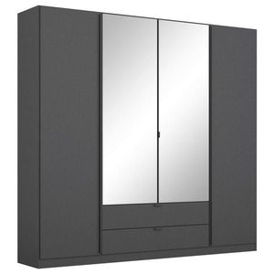 Rauch Möbel SKRIŇA S OTOČNÝMI DVERAMI, sivá, 181/197/54 cm vyobraziť