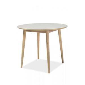 SIGNAL Nelson okrúhly jedálenský stôl dub medový vyobraziť