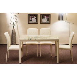 SIGNAL Damar jedálenský stôl krémová vyobraziť