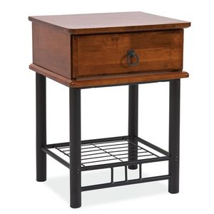 SIGNAL ET-747 rustikálny nočný stolík čerešňa antická vyobraziť