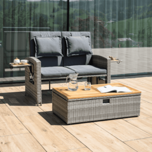 Záhradná pohovka MALORY Tempo Kondela vyobraziť