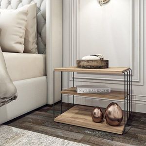 Príručný stolík / Odkladací stolík Lifon - Atlantic Pine vyobraziť