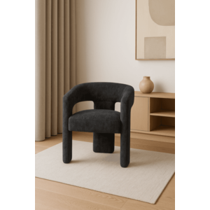 Leith LET71BLA Tapetovaná stolička vyobraziť