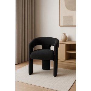 Leith LET71BLK Tapetovaná stolička vyobraziť