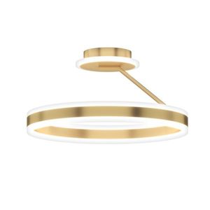 Stropná lampa RINEUS zlatá 20W LED bezfarebné kryštály PRIEMER 40CM vyobraziť