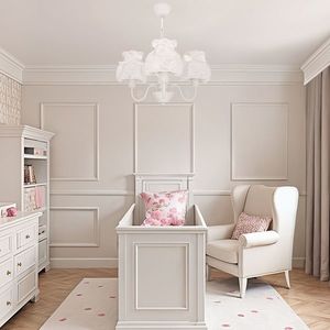 Závesná lampa ROSSINI biela 3x40W E27 biele tienidlo vyobraziť