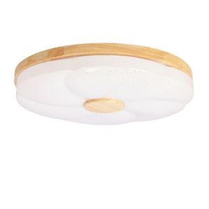 Stropná lampa Fiorino z dreva 24W LED 39cm biela + drevená 4000K vyobraziť