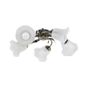 Stropná lampa Antiqa Patina 5X40 E27 Biele tienidlo vyobraziť