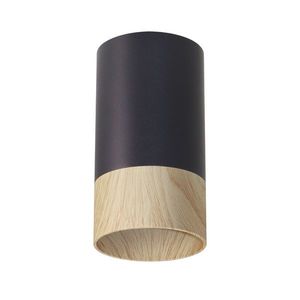 STROPNÉ SVIETIDLO CONTI TUBE 1X15W GU10 5, 5/10 ČIERNA+DREVENÁ vyobraziť