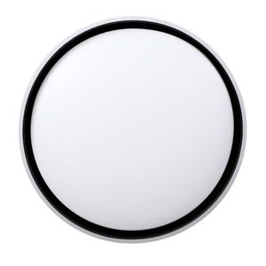 Stropná lampa Florida, biela+čierna, 24W LED, 39 cm, biele tienidlo vyobraziť