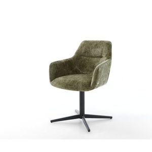 Jedálenská stolička Pejo-Flex olivová podnož čierna 360° otočná vyobraziť