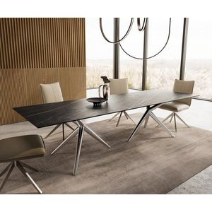 Hrana jedálenského stola 300x100 Keramický Laminam®Noir Desir Brown vyobraziť