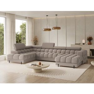 Polyester, Dřevo, Vlnitá pružina typu B, pěna T3030 + HR3030, Borovice vyobraziť