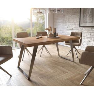 Jedálenský stôl Edge 160x90 cm XL prírodná akácia live vyobraziť