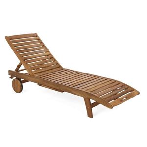 Drevené záhradné ležadlo LUX akácie vyobraziť