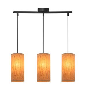 Závesná lampa Aragona 3x60 e27 korkové tienidlo vyobraziť
