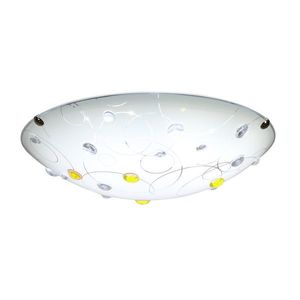 Stropné svietidlo Floki Plafond 30 1x60W E27 jantárové vyobraziť
