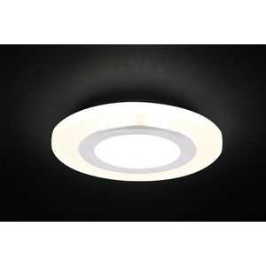 Strieborné matné stropné svietidlo 2x5W LED 4000K SSP-27 vyobraziť