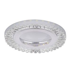 Strieborné LED stropné svietidlo 6500K SSP-28 vyobraziť