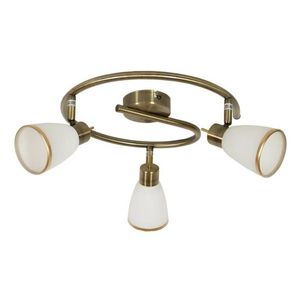 Špirálová stropná lampa patina 3xG9 Regent vyobraziť