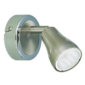 Nástenná lampa energo nikel matná lampa Jawa vyobraziť