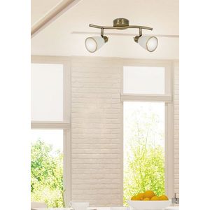 Nástenná stropná lampa patinovaný pásik 2xG9 Regent vyobraziť