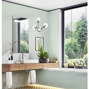 Nástenná lampa chrómová nástenná lampa 3xE14 Best vyobraziť