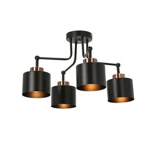 Stropná lampa čierna 4xE27 Olena vyobraziť