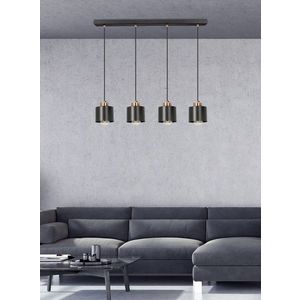 Závesná lampa čierna 4xE27 Olena vyobraziť